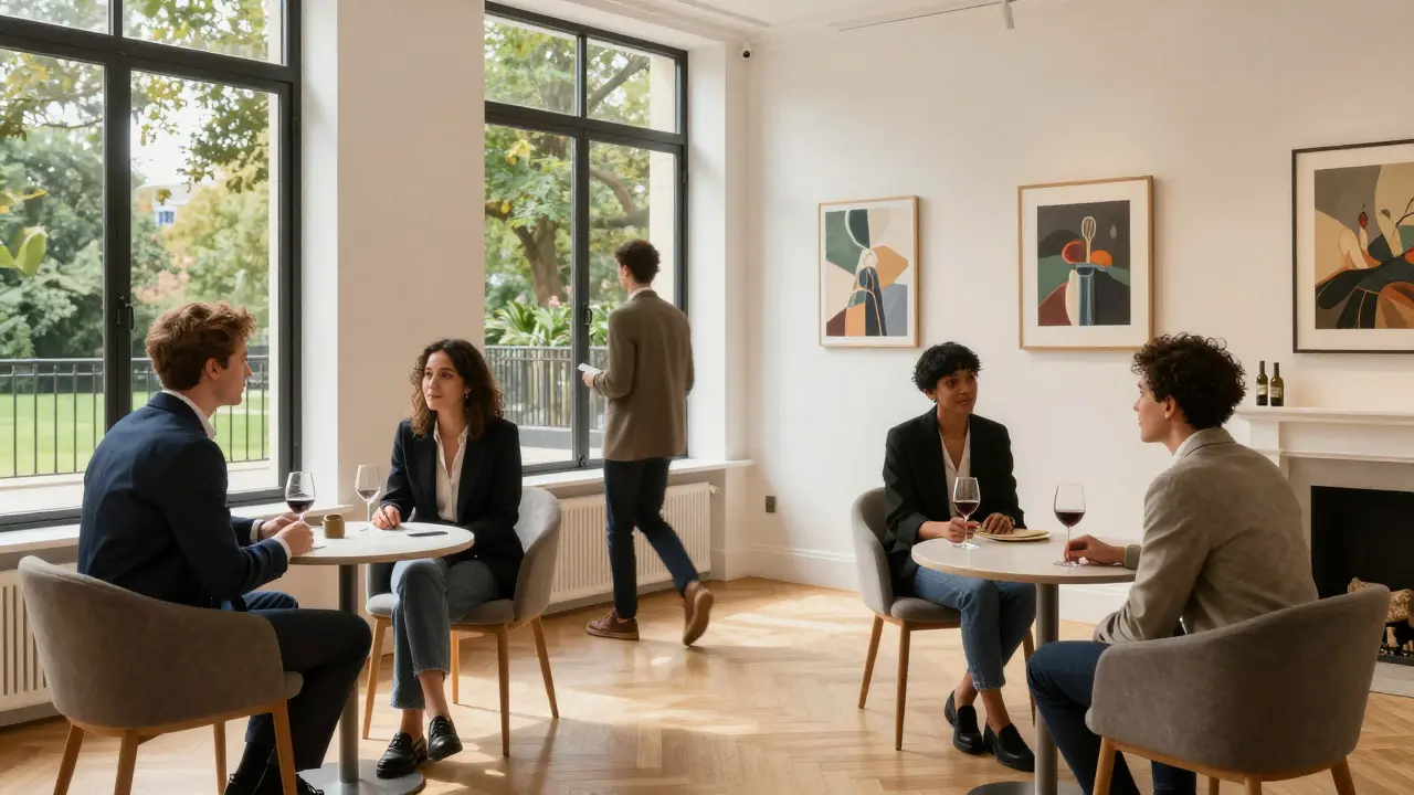 Clients meeting independent escorts in London for walks, dinner, and art visits—diverse, respectful, and authentic interactions.